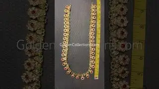 Long Haram designs for God/Goddess | GoldenCollections Deity Jewellery #longharam #deity #necklace