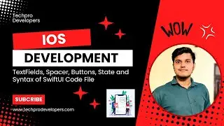 TextField, SecureField, buttons, Spacker and Syntax || iOS Development Course