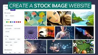 How to create a Stock image website and Make money Online (2025)