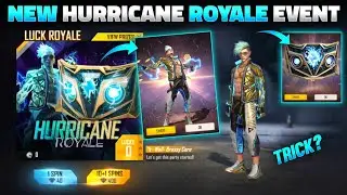 NEW HURRICANE ROYALE FREE FIRE | FREE FIRE NEW EVENT | THUNDER ELECTRIFIED BUNDLE EVENT FREE FIRE