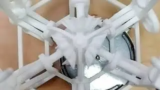 kinetic food 3d printed sculpture preview