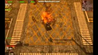 Dead Frontier 3D - Flaming Giant Spider vs Corpse Shooter