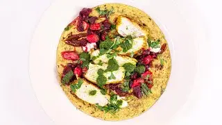 How To Make Garlic-Ginger Chicken with Cilantro and Mint | Priya Krishna