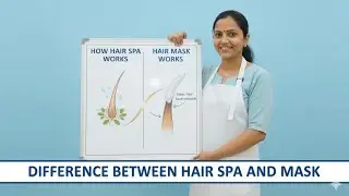 What is the difference between Hair Spa and Hair Mask? Hair treatments are different. Beauty Parl...