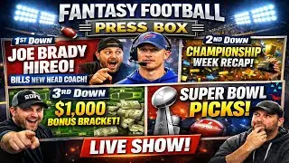 Fantasy Football Press Box - The Big Game is Set! How Did We Get Here?