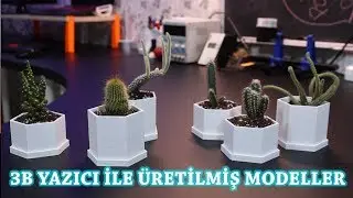 Odanız için 3B Yazıcı ile Üretilmiş Öneriler (5+1 parça)