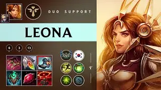 Leona Support vs Sylas - KR Challenger Patch 25.24