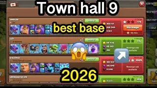 TH9 Base  layout | clashofclans 2026 best base