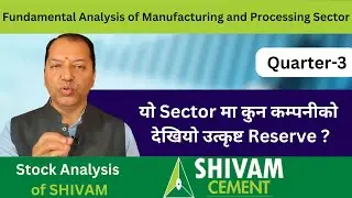 Top Manufacturing Company #q3_report/कुन कम्पनीको देखियो उत्कृष्ट Reserve ? Stock Analysis of SHIVAM