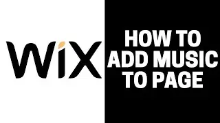 How To Add A Music To Page In Wix - EASY!