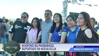 HUGPONG NG PAGBABAGO, SUPORTADO SA NUEVA ECIJA