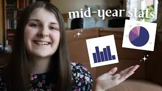 Mid-Year Reading Stats // am I achieving my reading goals??