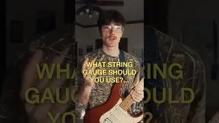 What guitar string gauge should you use?&hellip; #guitar #guitartalk #guitarist #beginnerguitar #guitartips