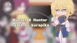 ‧⁺◟# ．Hunter X Hunter react to kurapika \\ HUNTER X  HUNTER \\ Gacha \\ requested \\ leopika? ★ ⋅