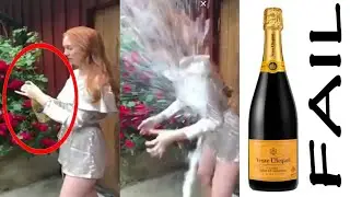 Champagne Bottle Opening Fail Compilation