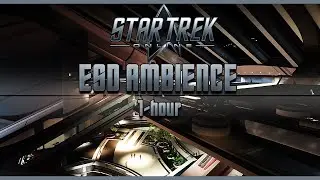 Earth Spacedock (ESD) Main Concourse Ambience | Star Trek Online | Ambient Game Sounds | 1-Hour