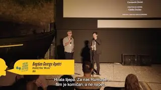 Bogdan George Apetri Q&A at Pula Film Festival 2022 / film Miracle