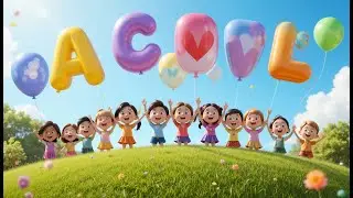 ABC Balloons Flew High in the Sky | Fun Alphabet Song for Kids | Colorful Learning Adventure