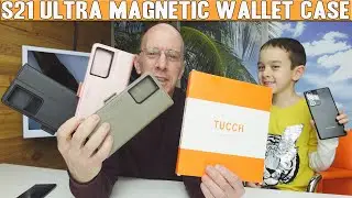 Wallet Case for Samsung Galaxy S21 Ultra 📱 Product Review 📱 TUCCH