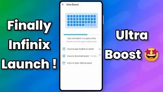 Infinix First Ultra Boost Feature Launched | In Latest Ph M !