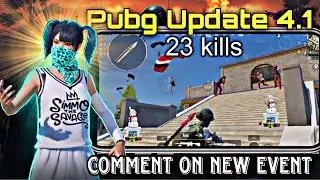 23 kills in erangle / Update 4.2 / Pubg mobile gameplay