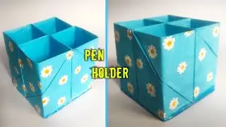 How to Make Paper Pen Holder In Easy Way✂️Paper Craft. Pen/Pencil Holder. Fun Ideas.Craft Different