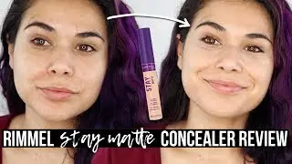 RIMMEL STAY MATTE CONCEALER REVIEW FOR COMBO SKIN