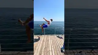different stunt ferform with combo