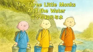 The Three Little Monks and The Water | Bright Story Box 520 #bedtimestories 