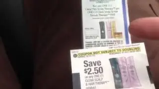 Cvs haul. Clear shampoo free with coupons