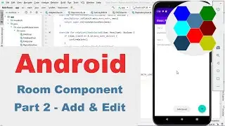 Room Component Part 2 - Add & Edit | Beginner Simple Example