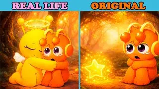 Simon  & Oren  Under Star Light ✨ | Original vs Plush Toys
