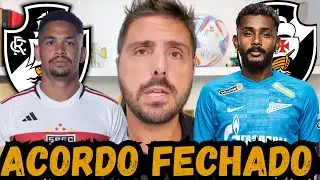 🚨URGENTE🚨VASCO AVANÇA PARA FECHA COM 3 REFORÇOS É ENCAMINHA SAIDA DE IDOLO DO CLUBE VEJA!