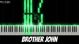 Brother John (Notes Only) - Alfred&rsquo;s Basic Adult Piano Book 1