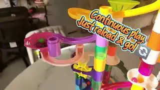 Watch Me Use This Motorized Glowing Marble Run