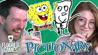 DRUNK PICTIONARY - Irish People Try Pictionary | Floored Games