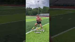 6+ months VS 6+ years 🔥 #qb #qbtraining #workout #drills #offseason #varsity #football #michigan