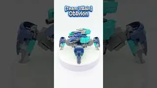 [ Team Villain ] Oblivion (Launcher, Machine Gun, Blaster Cannon) #shorts #lego #mecha