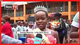 LITTLE MISS AFRICA; Zawadi Muthoni(8) kuuma Murang’a kũhotana ngerenwa ĩno Dubai