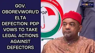 GOV. OBOREVWORI/DELTA DEFECTION: PDP Vows To Take Legal Actions Against Defectors&nbsp;in Delta State PDP