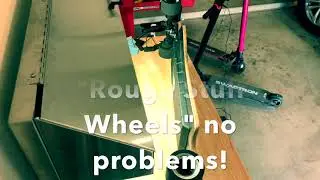Evolve Bamboo Electric Skateboard GT/GTX 110mm Wheel Conversion!
