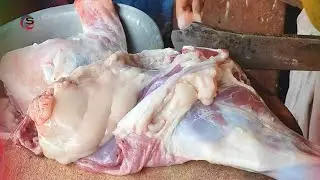 Incredible Two Biggest Gaot Meat Cutting Skills I Super Fast Mutton Cutting Skills @cuttingstore