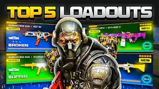 the TOP 5 *BROKEN* META Loadouts in Warzone After the NEW UPDATE! (Warzone BEST Builds)