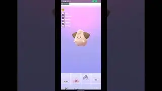 Finally got Cleffa from egg || Cleffa Pokemon go #pokemongo #cleffa #shorts #pokemon #pokedex #new