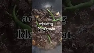 adobong blackmeat #cookingshorts