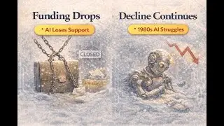 AI Funding Drops | AI History Day 16 #AIHistory #ArtificialIntelligence #AIWinter #Funding #LearnAI