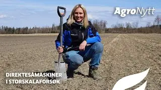 Såing av forsøksfelt med HORSCH Avatar