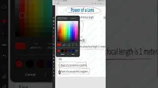 #Power of a lens - Definition, Unit (Diopter), Formula