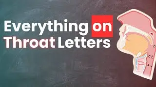 Throat Letters in Arabic | Makhraj Masterclass