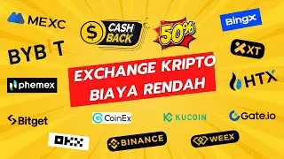 Best Exchange Crypto Biaya Rendah | Platform Trading Crypto dengan Fee Paling Murah